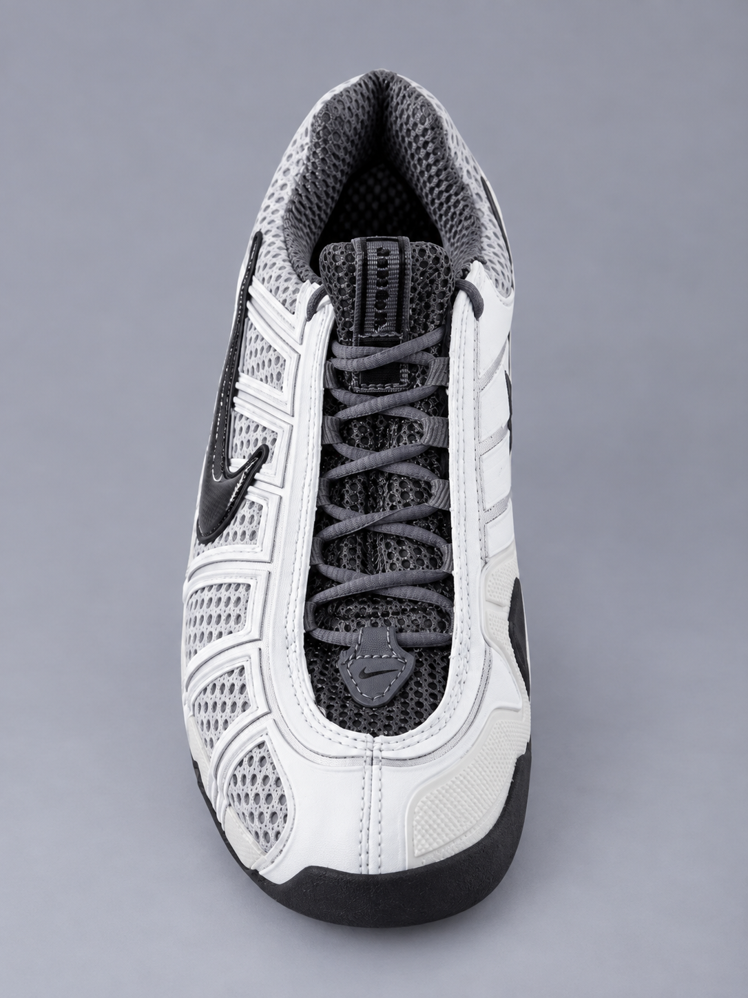 Nike Air Zoom Fencing Shoes Mtlc Platinum/Black-Flint (OLDER STYLE)