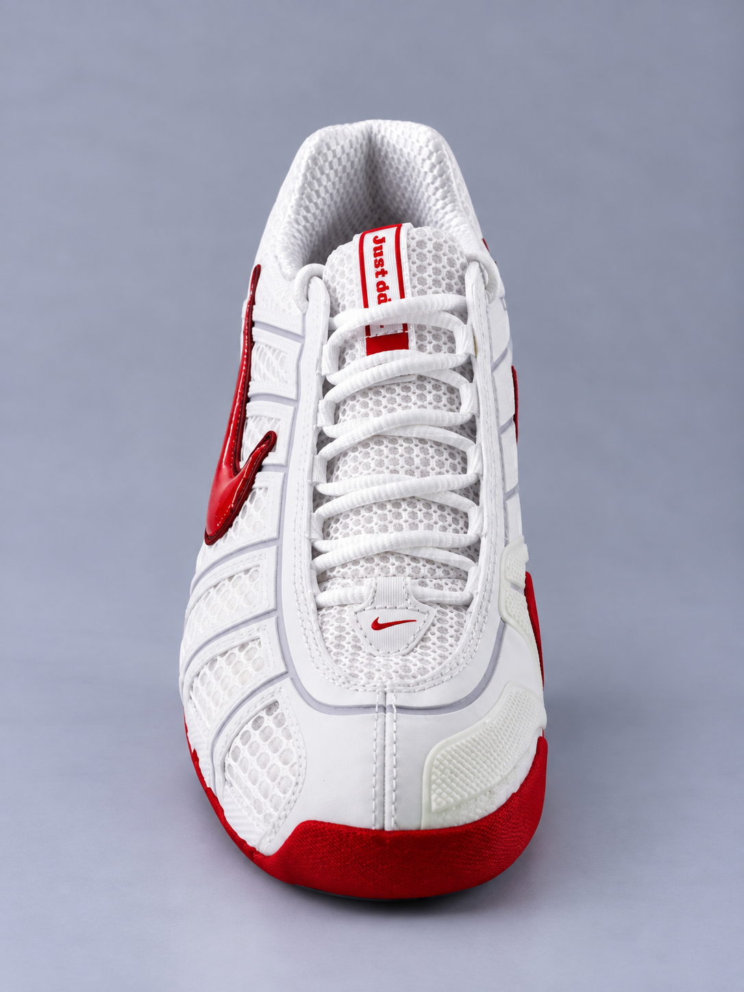 Nike Air Zoom Fencing Shoes White/Sport Red-Lt Graph