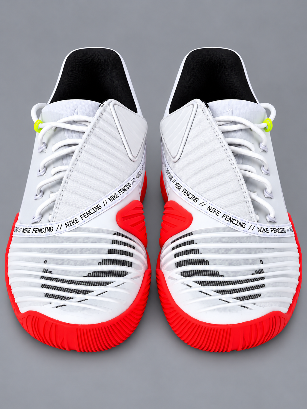 Nike Ballestra 2: White/Black/Crimson (121)